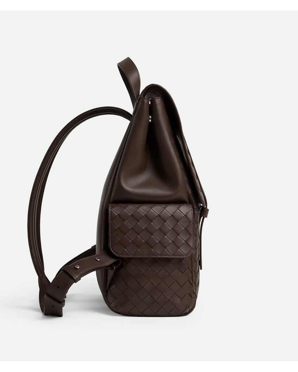 Bottega Veneta Brown Back To School Backpack for men