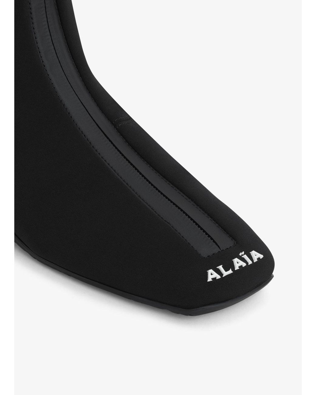 Alaïa Black Neoprene Sneakers