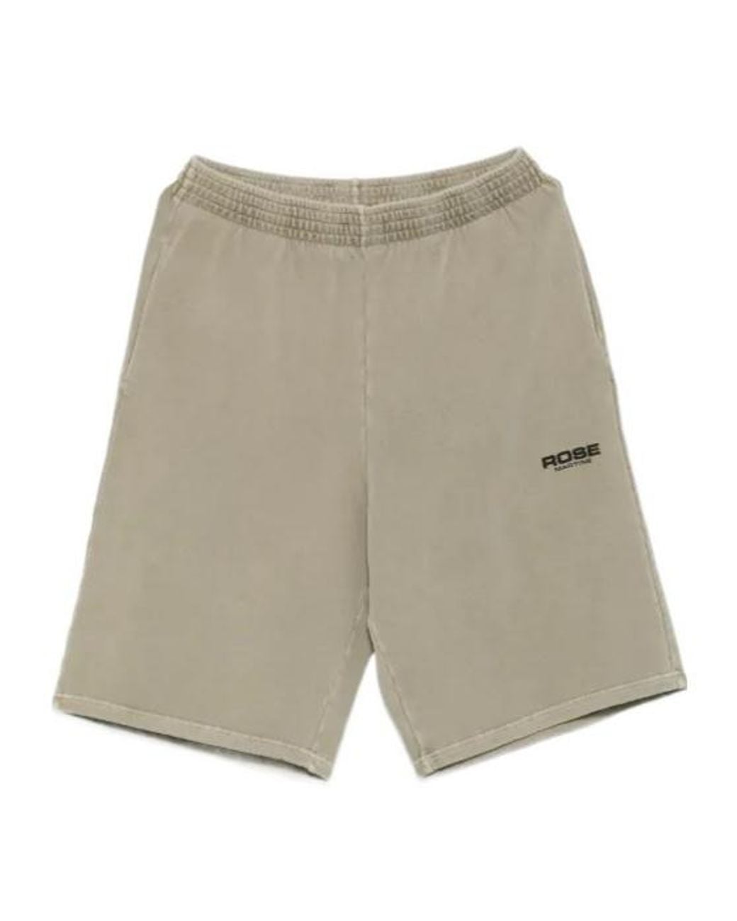Martine Rose Gray Logo-Print Shorts for men