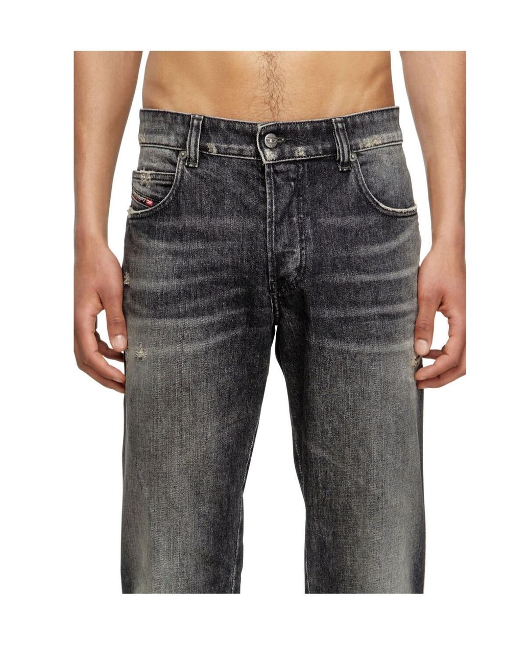 DIESEL Gray 1993 D-Vyl L32 Jeans for men