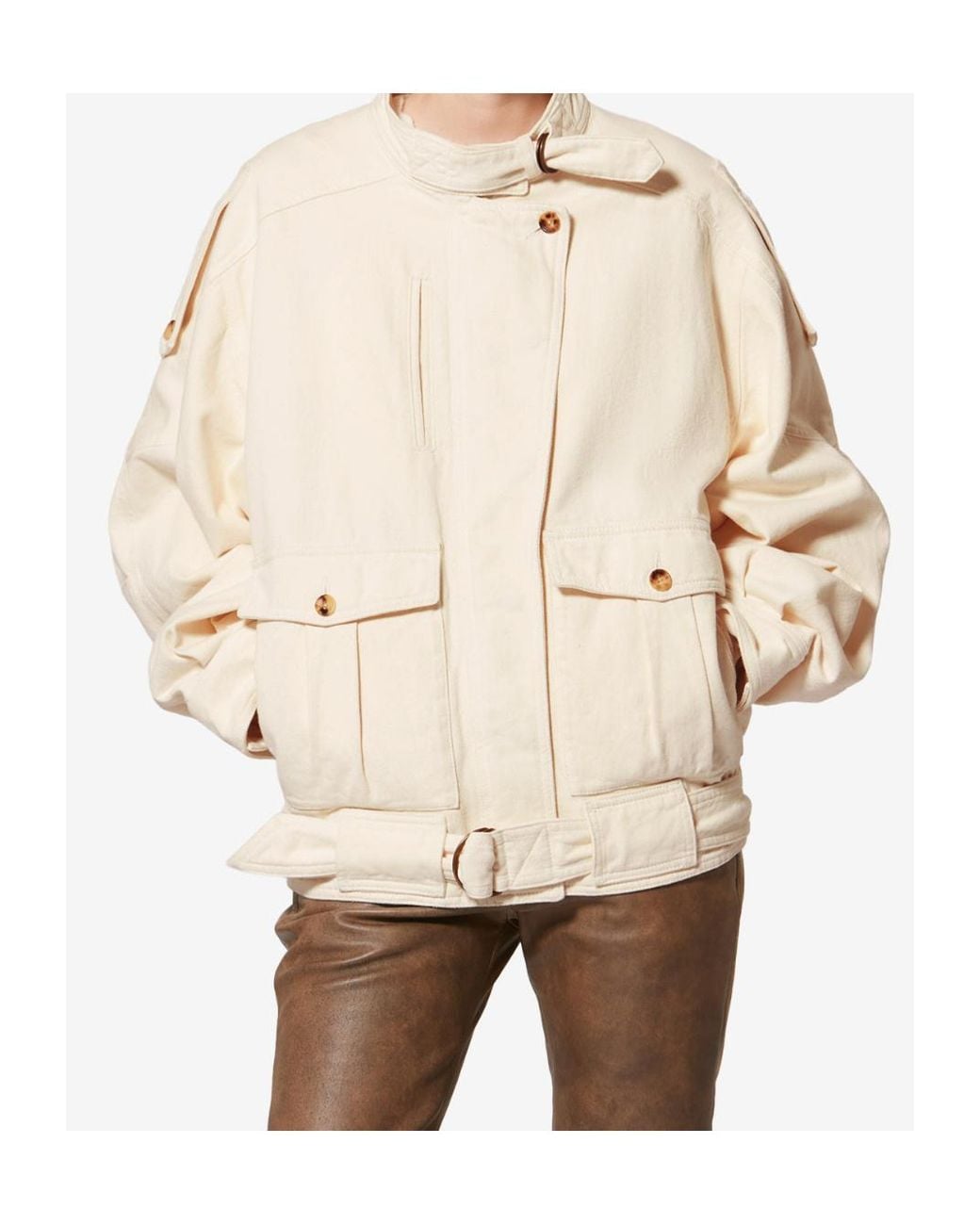 Isabel Marant Natural Isalya Jacket