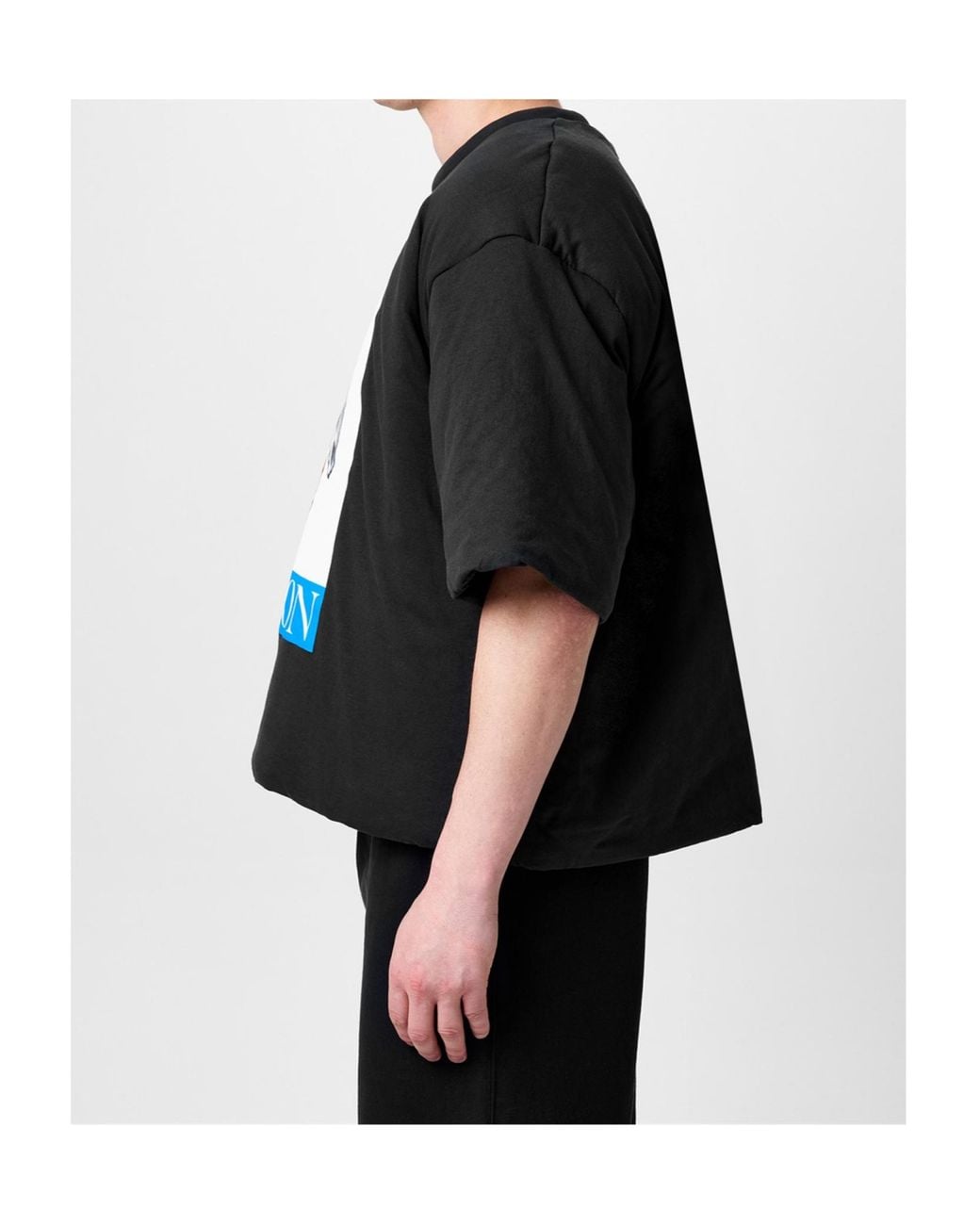Heron Preston Black Logo T-Shirt for men