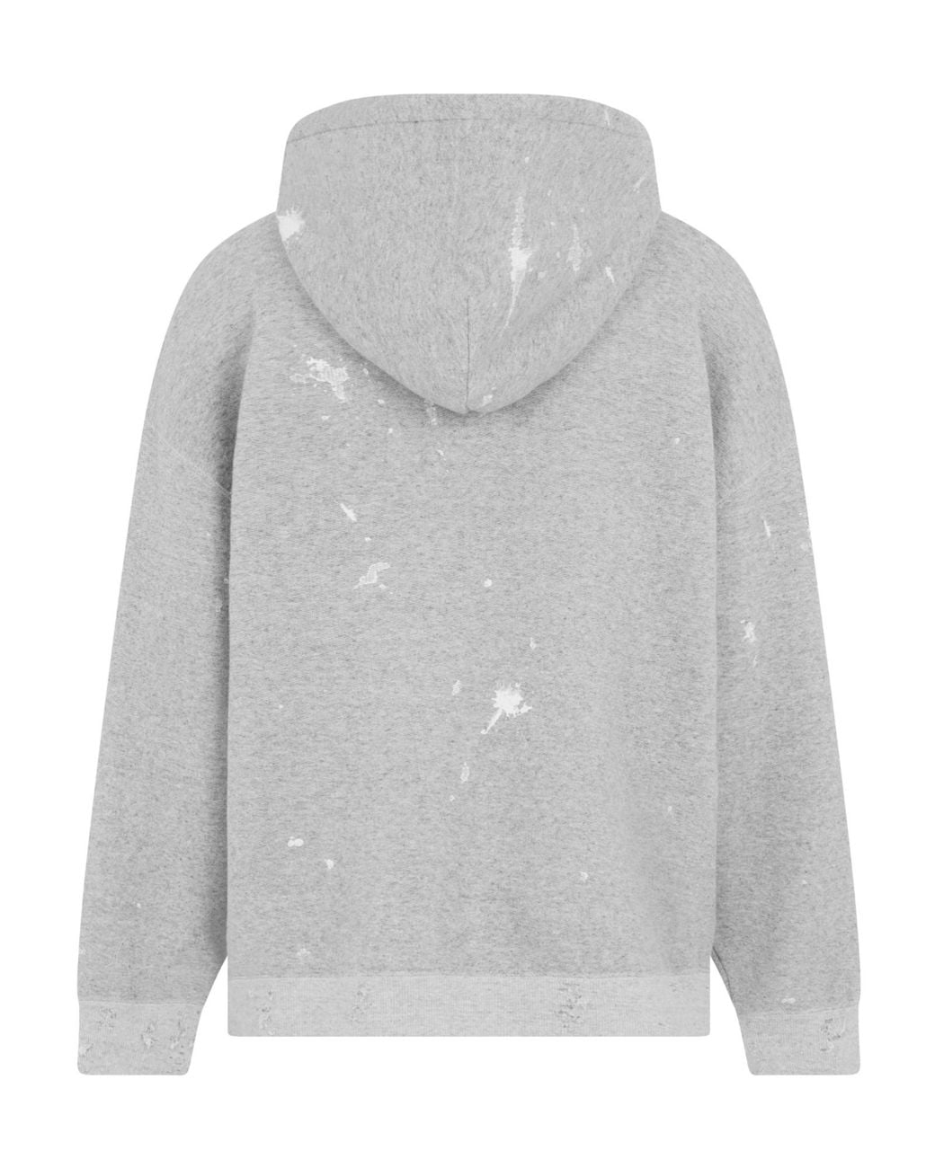 R13 Gray Hooded Sweatshirt