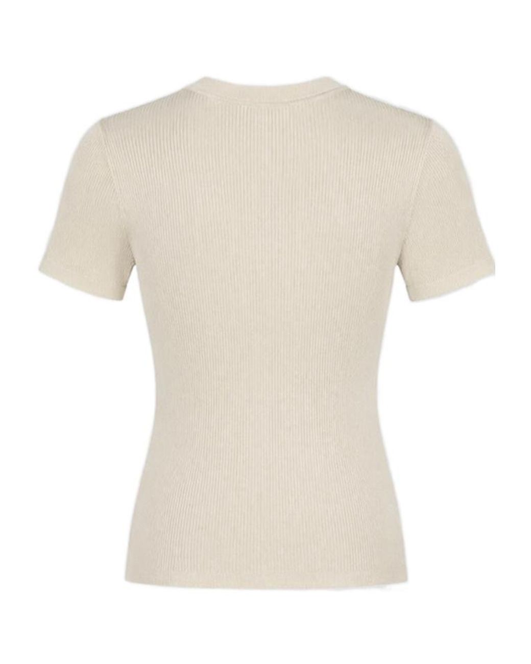 Rier White Short-Sleeved Knitwear