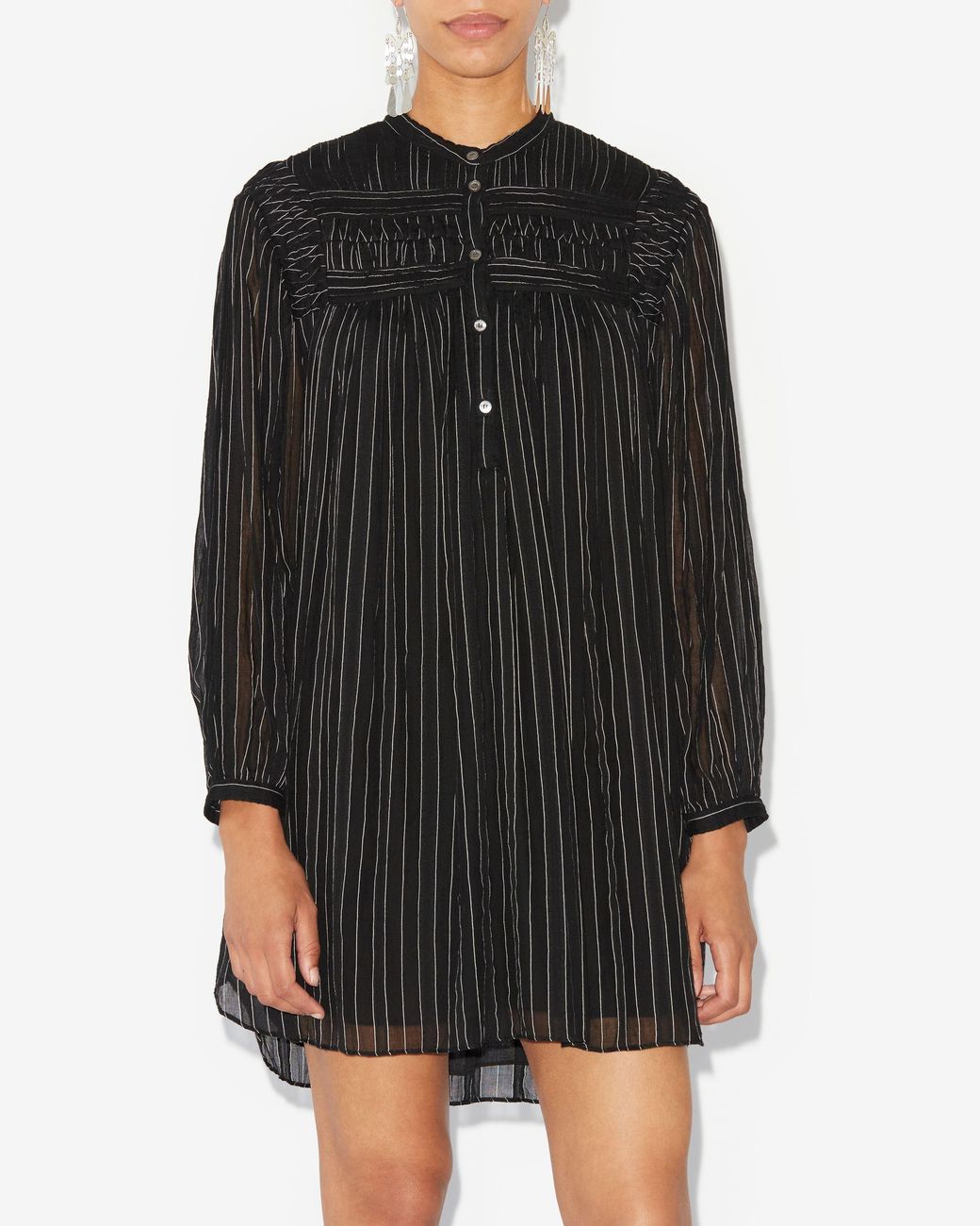 Isabel Marant Black Leozi Dress