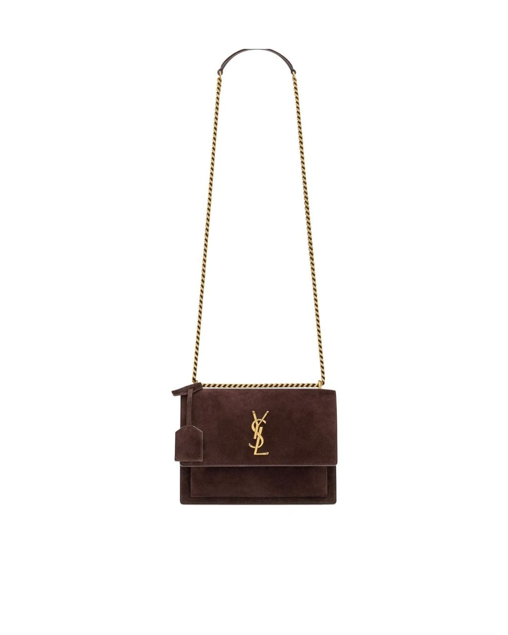 Saint Laurent White Sunset Medium