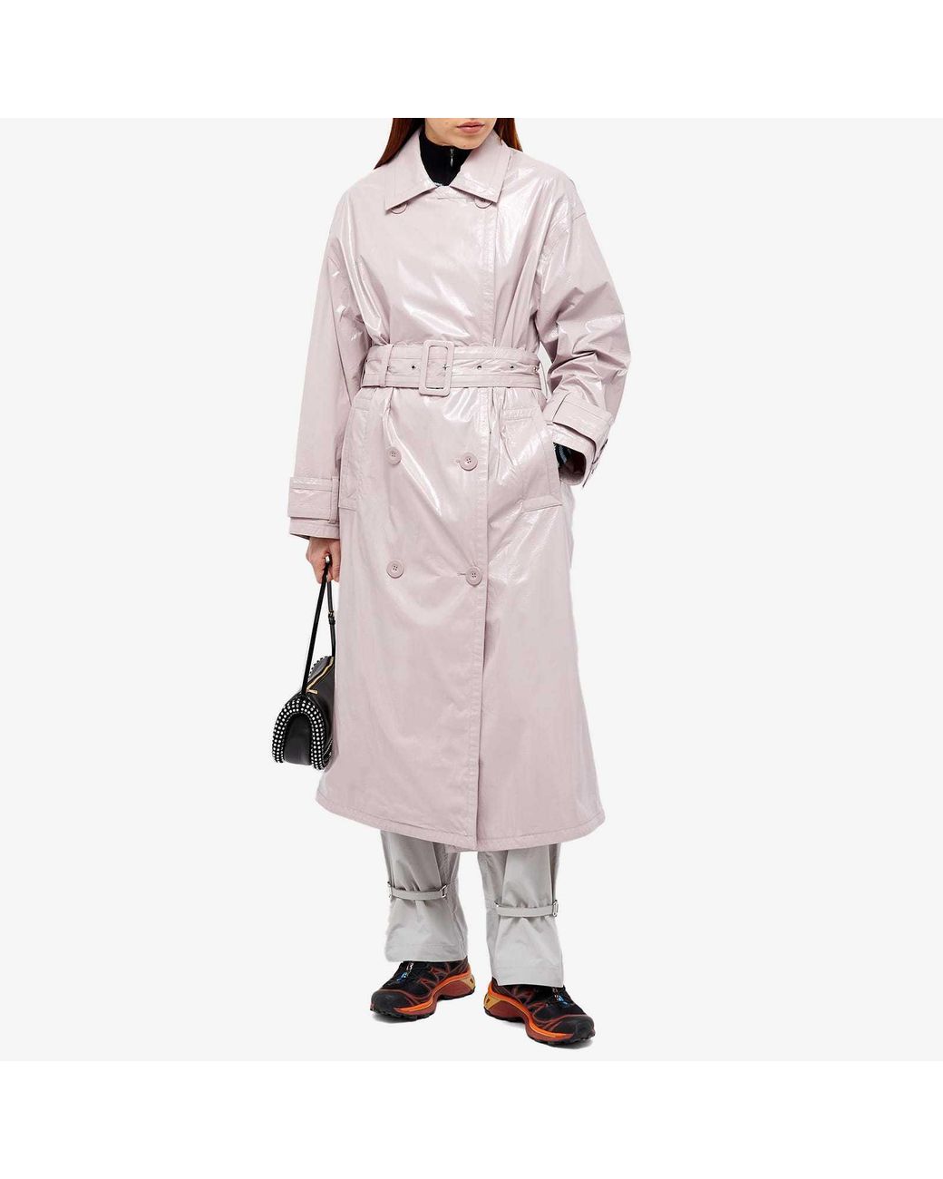 Stand Studio Pink Katharina Trench Coat
