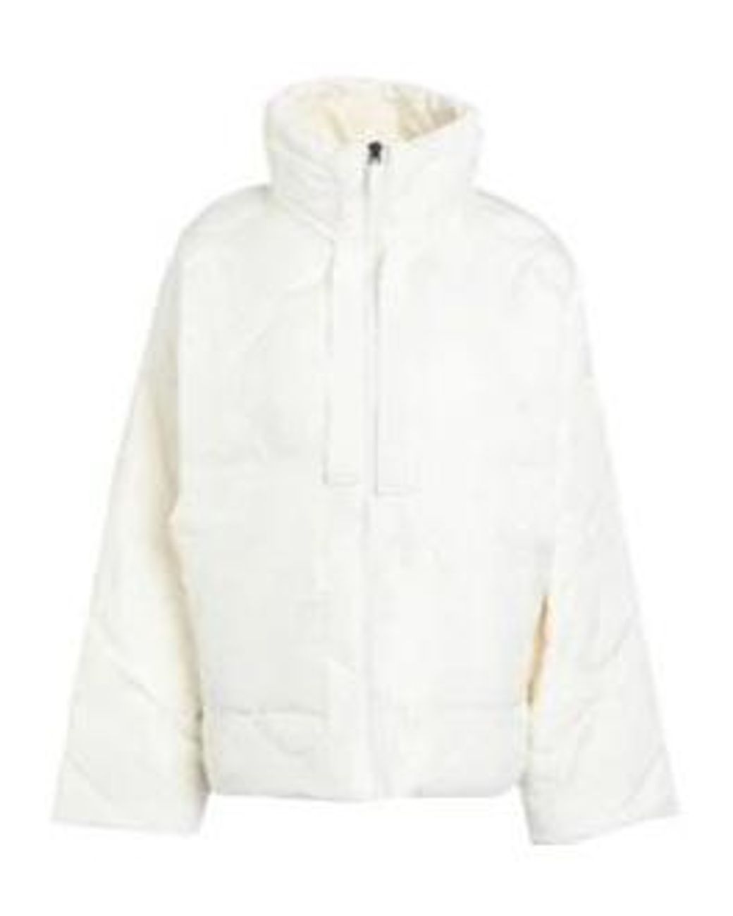 MAX&Co. White Solid-Color Jacket