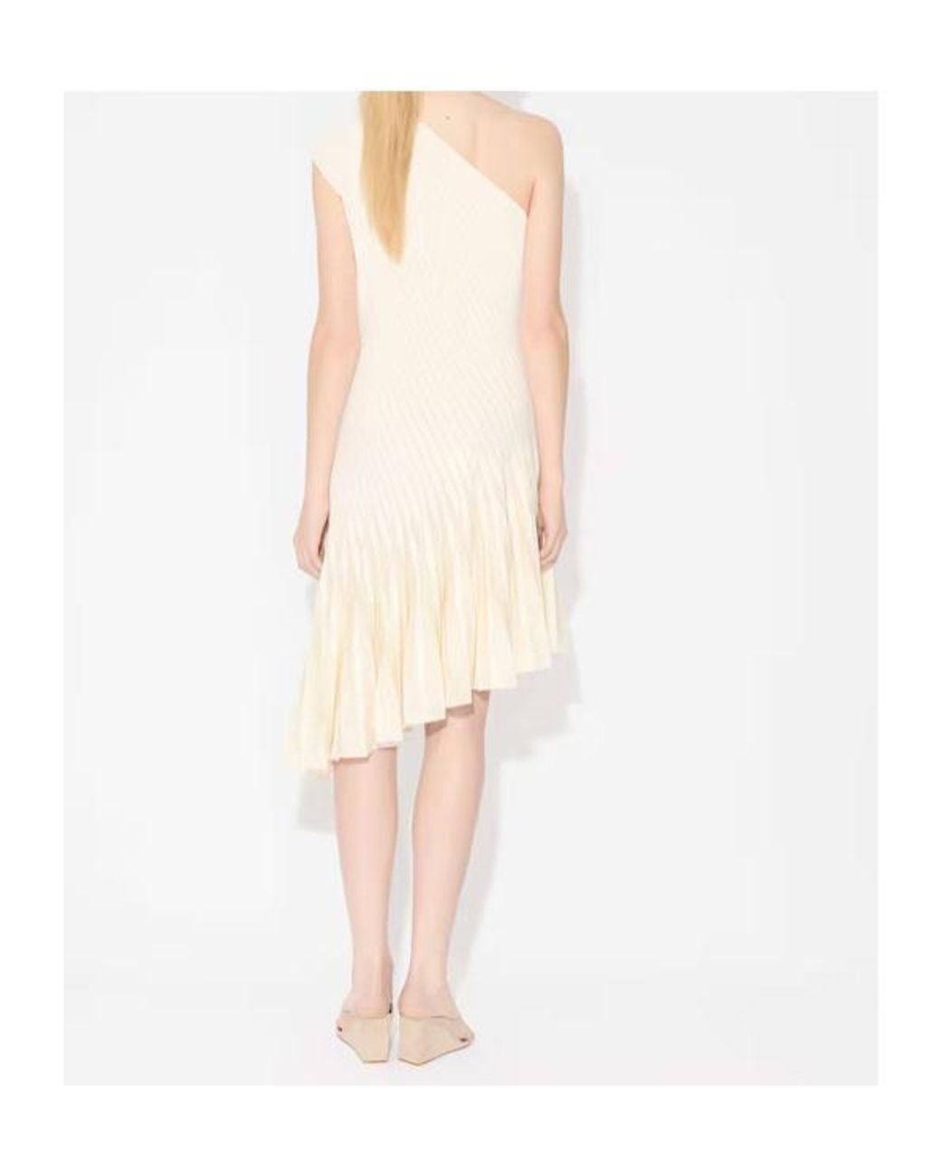 Alaïa White Crepe Dress