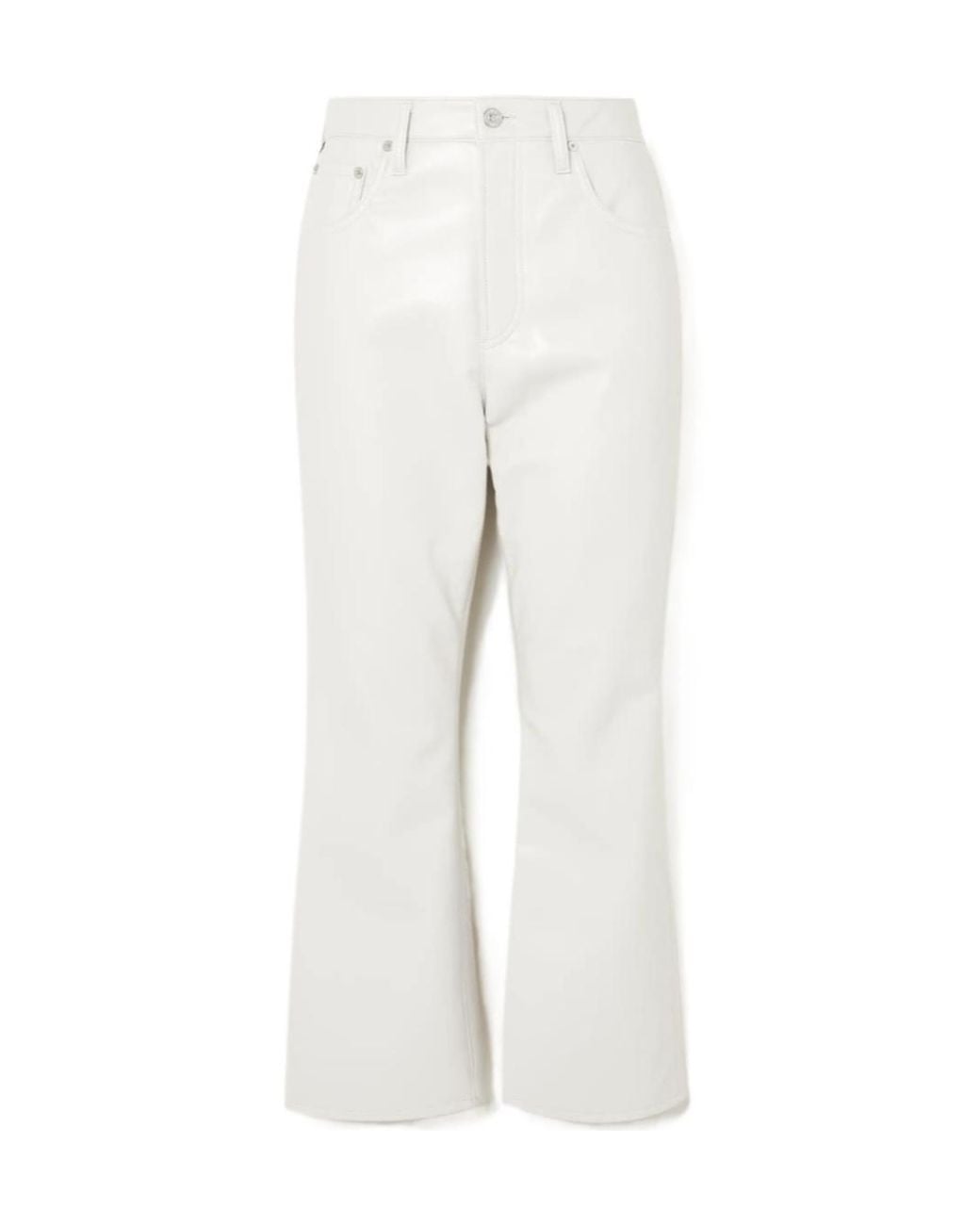 Citizens of Humanity White Isola Bell-Bottoms