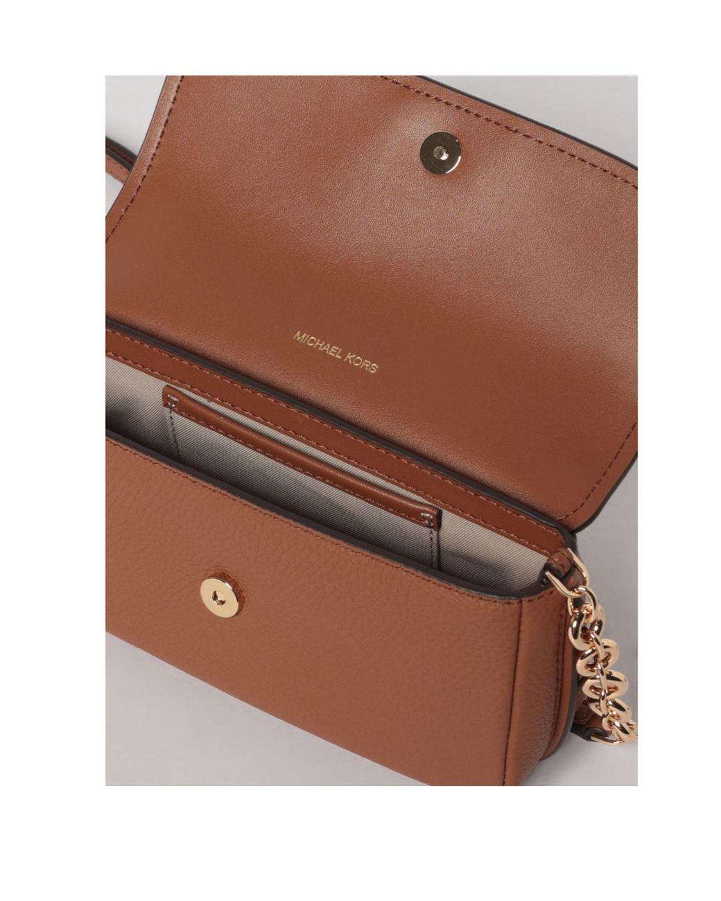 Michael Kors Brown Michael Nolita Crossbody Bag