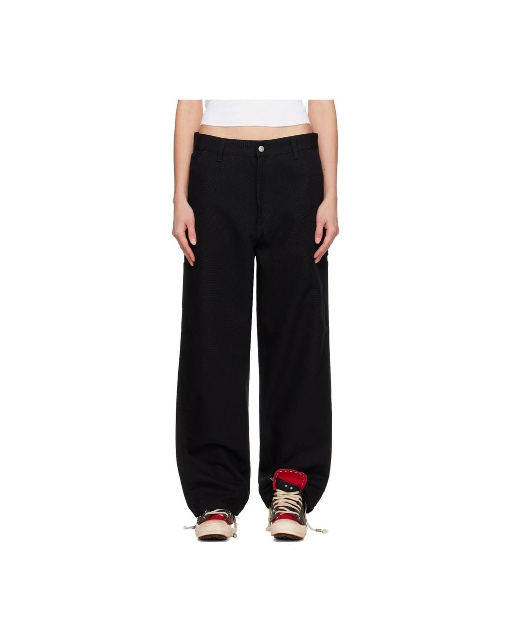 Carhartt Black Wip W' Brandon Single Knee Pants