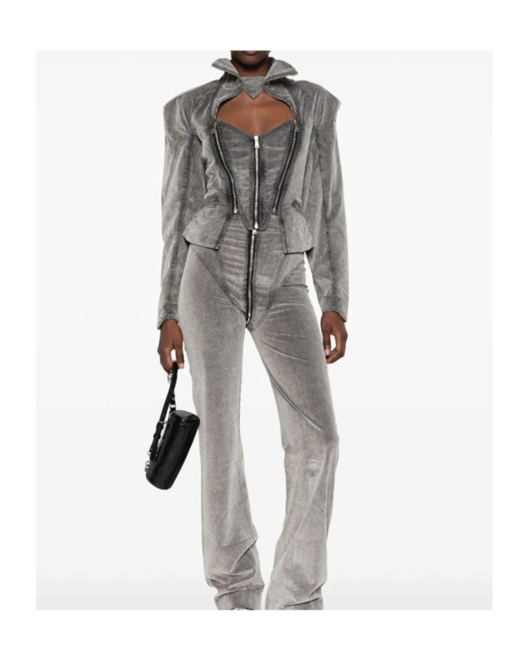 Vivienne Westwood Gray Long-Sleeve Jacket