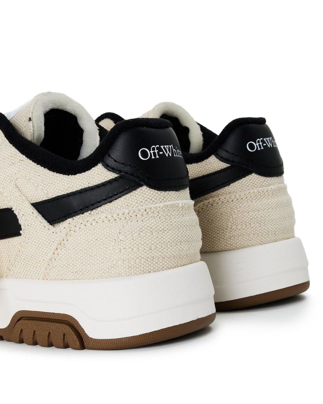 Off-White c/o Virgil Abloh White Fabric Lowtop Sneaker