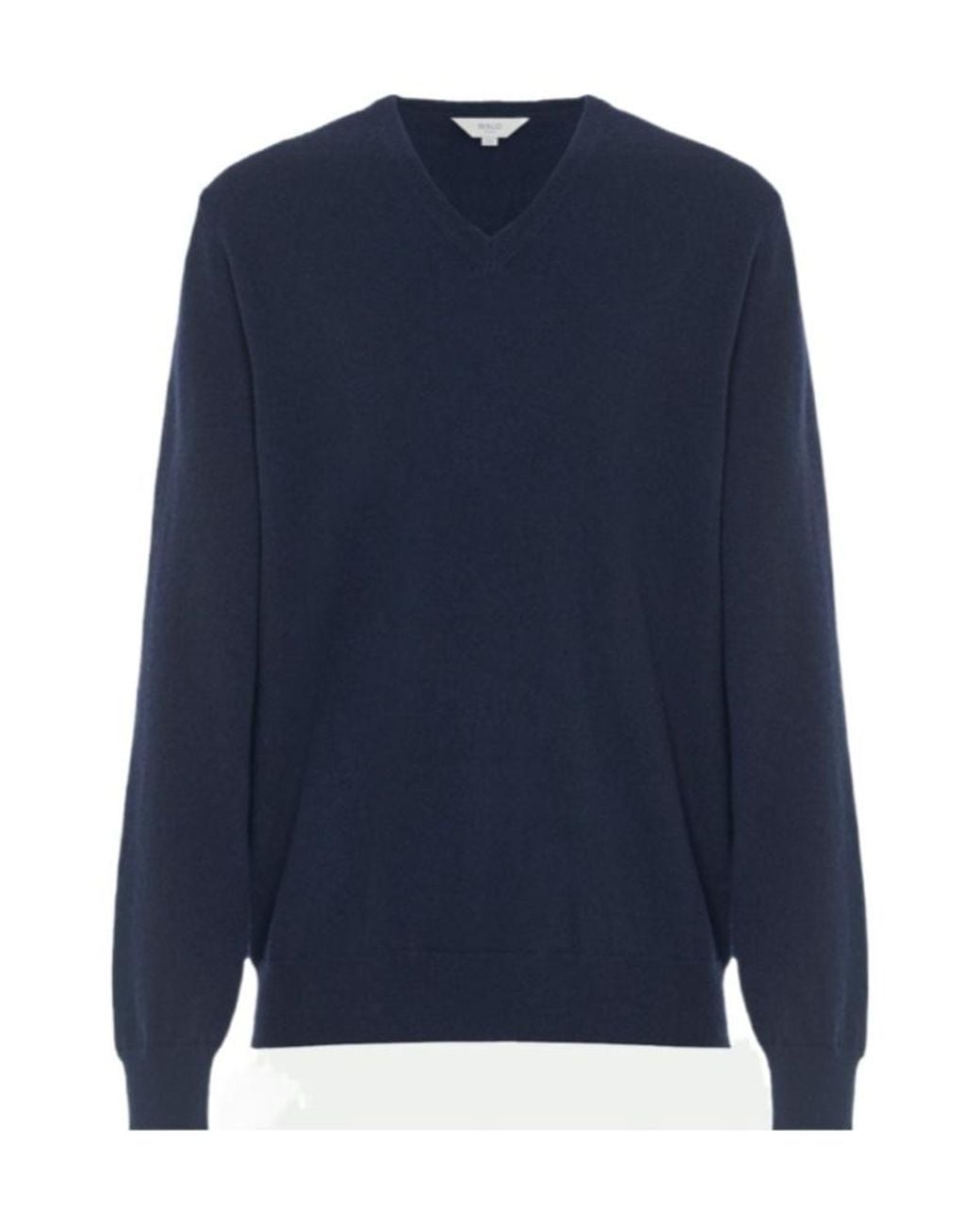 Malo Blue V-Neck Knitwear for men