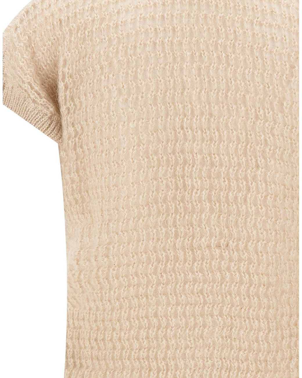 Eleventy White Sleeveless V-Neck Cardigan