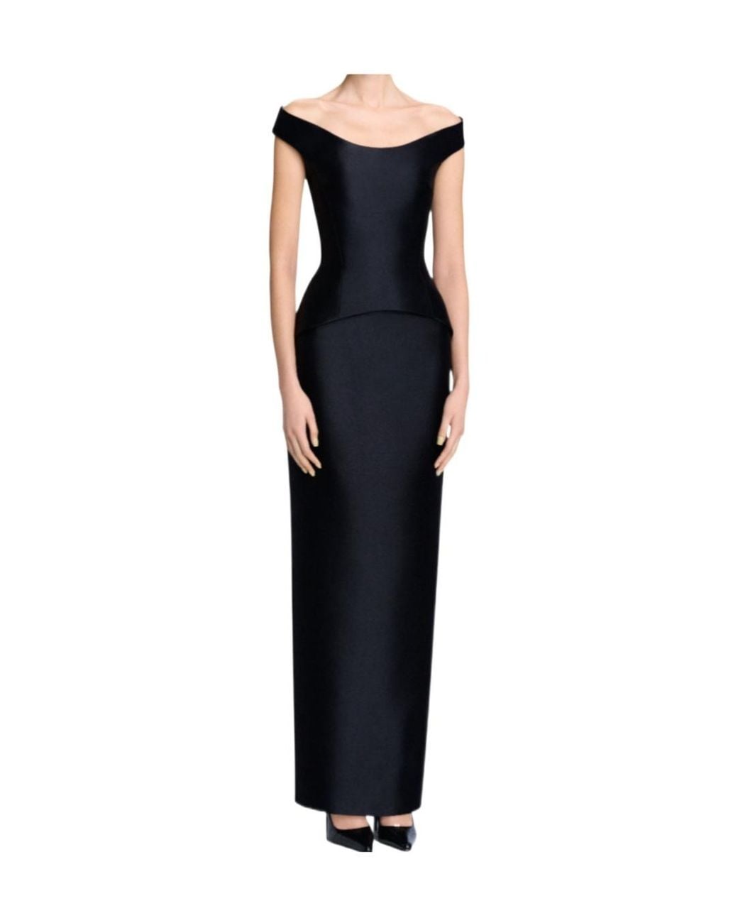 Solace London Black London The Pieta Maxi Dress