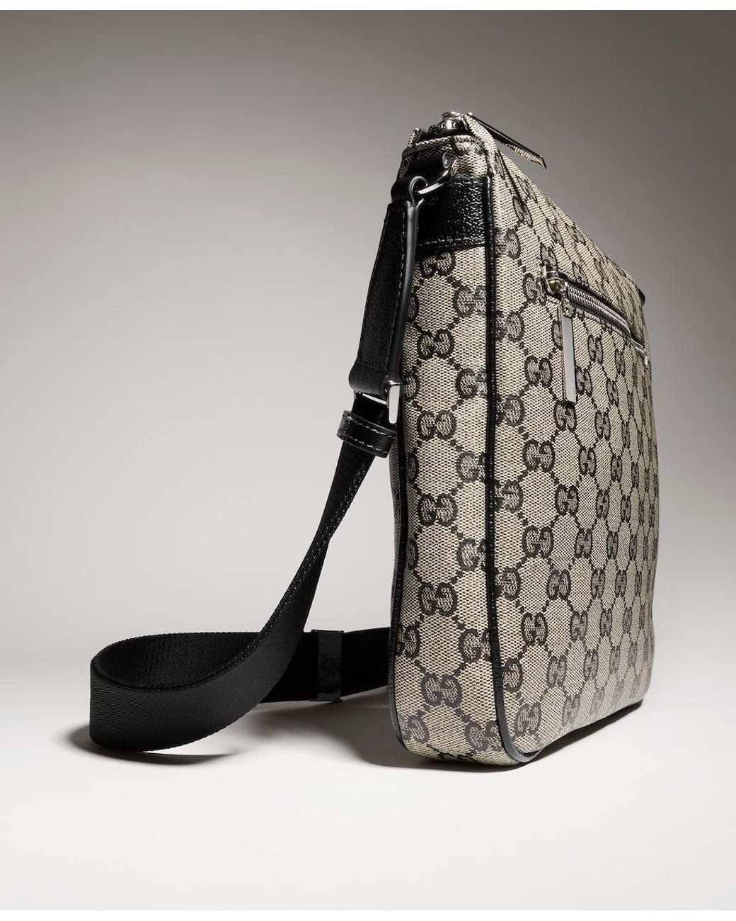 Gucci Black Essence Classic Small Crossbody Bag for men
