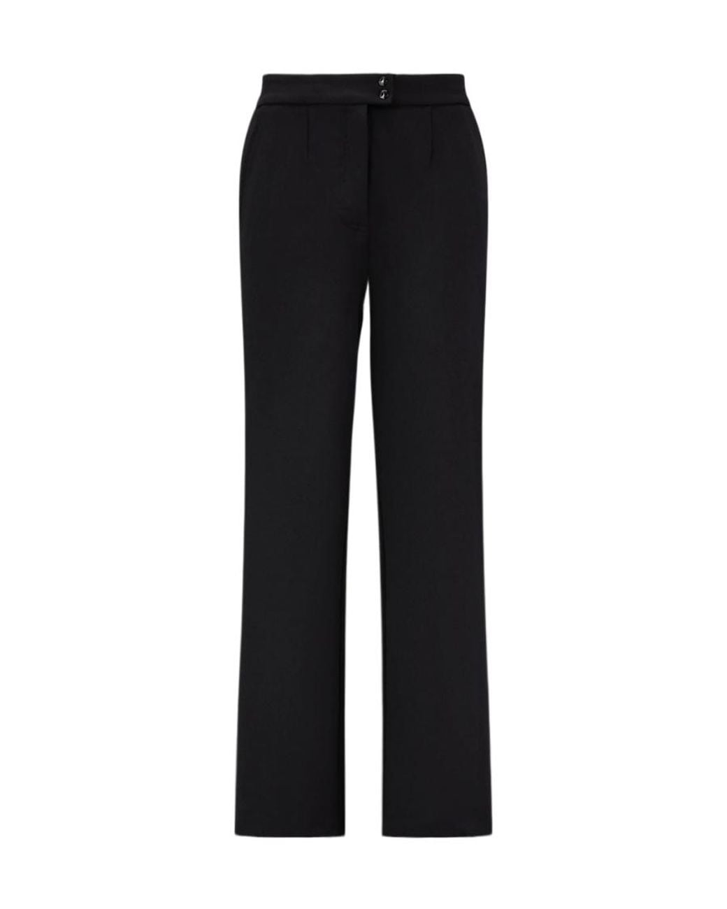 Moncler Black High-Waisted Flared Pants