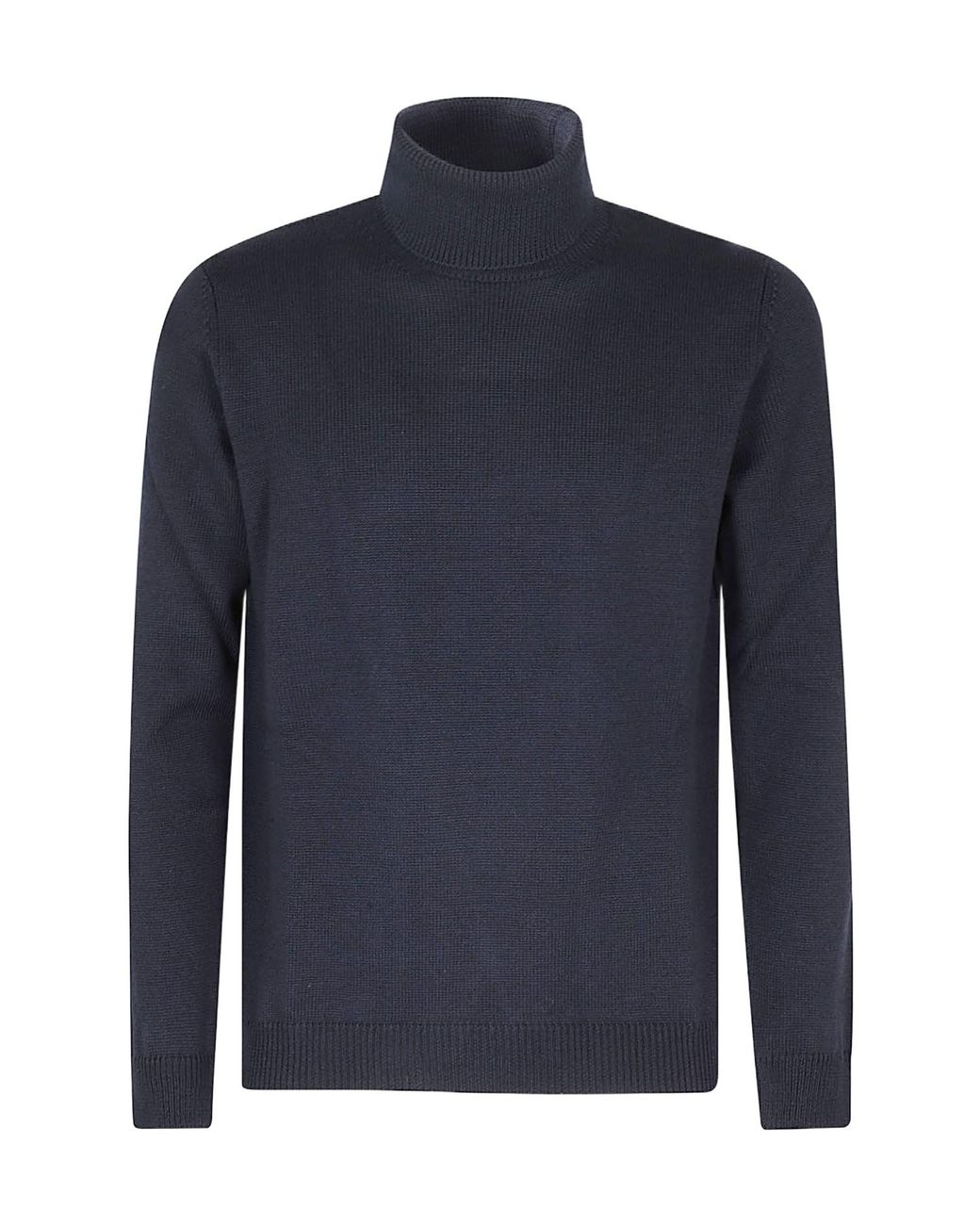 Roberto Collina Blue Turtleneck Long Sleeve Sweater for men