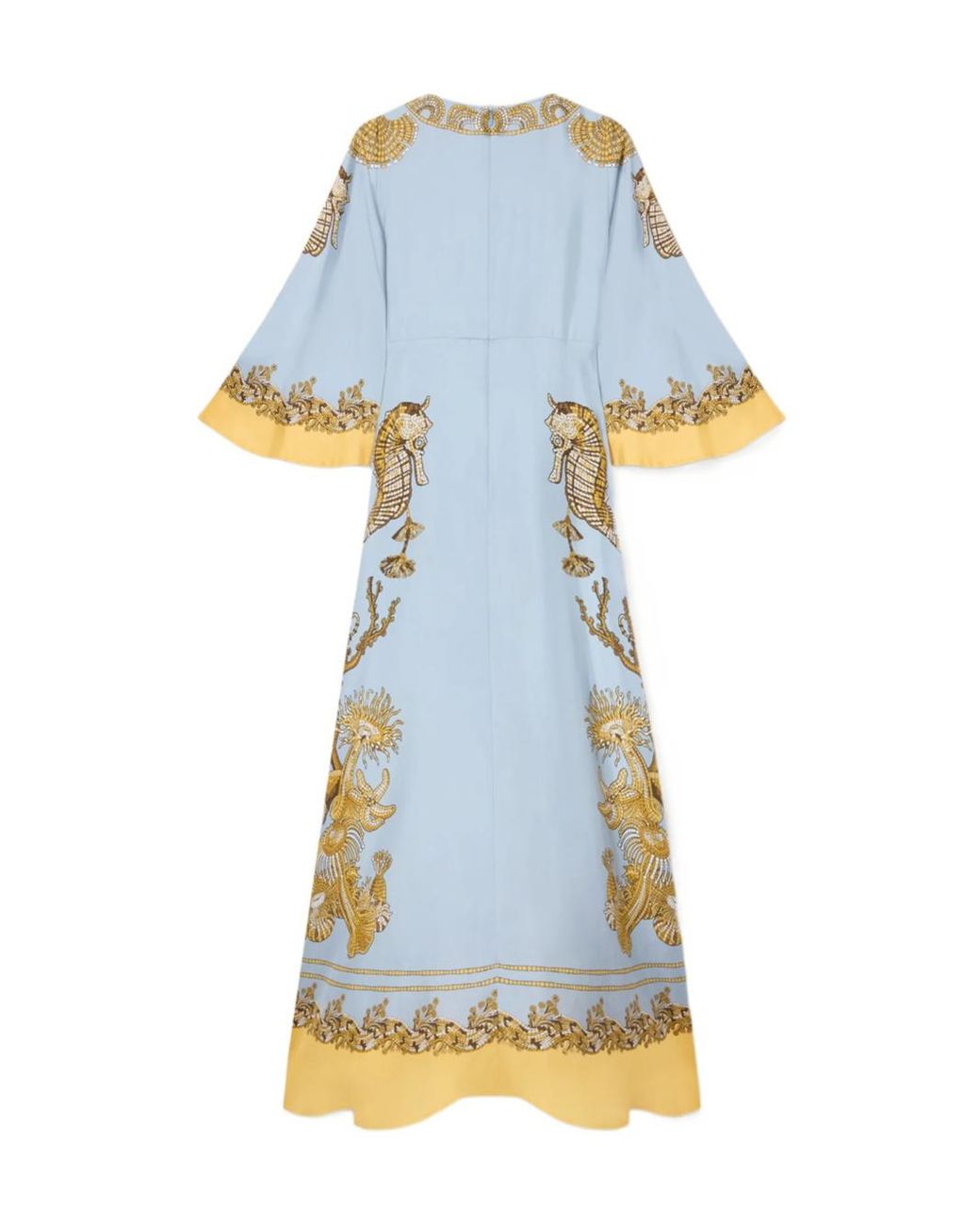 LaDoubleJ Blue Sorella Oceania-Print Dress