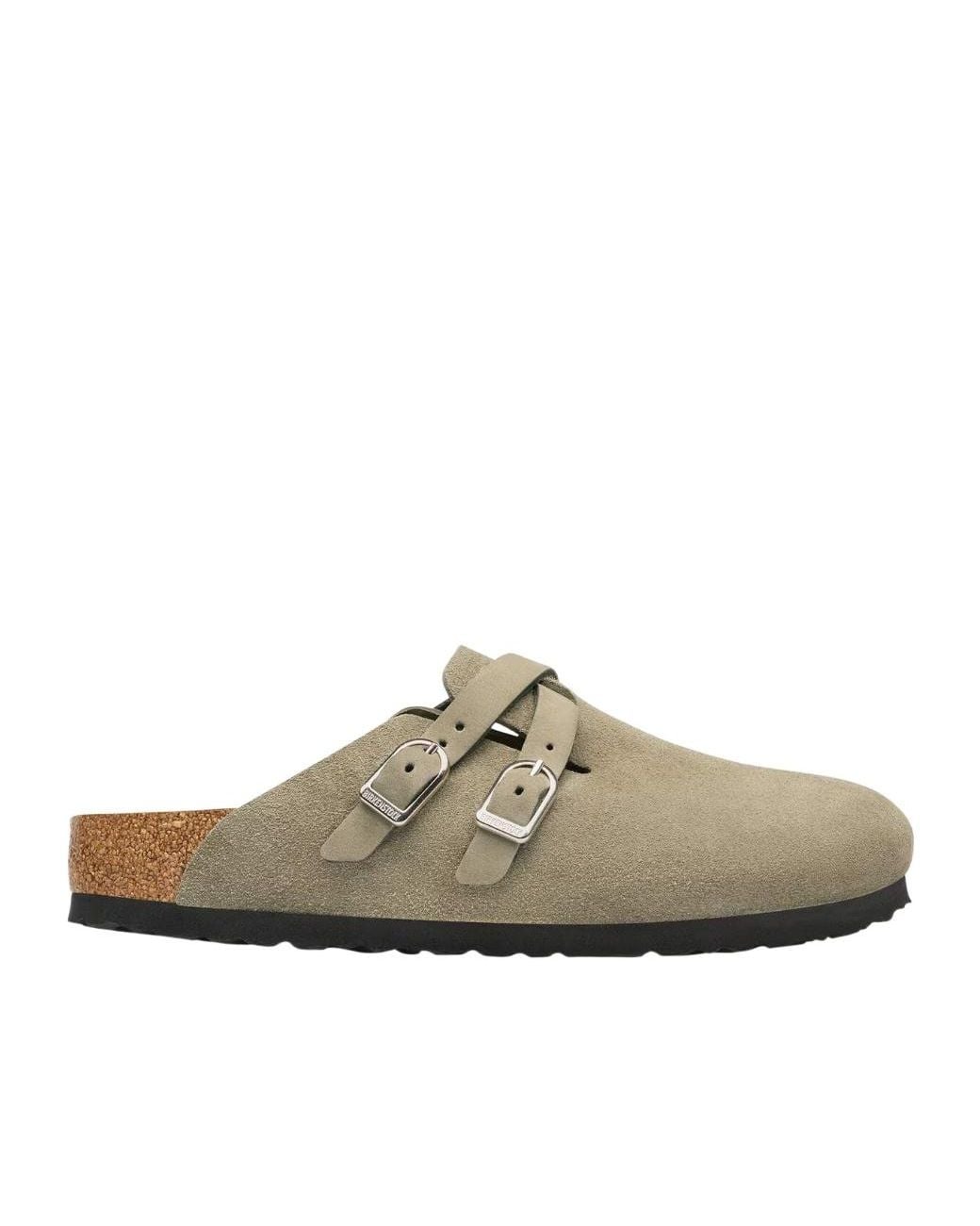 Birkenstock Brown Blair Double-Strap Clogs