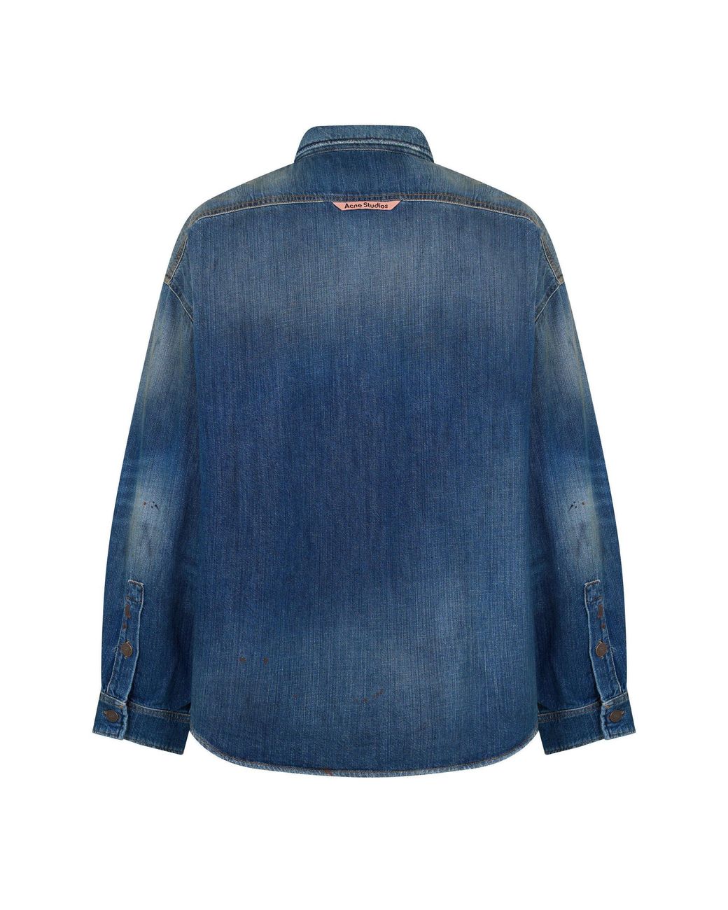 Acne Blue Oversized Denim Jacket for men