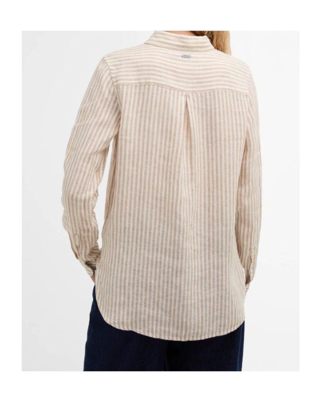 Barbour Pink Marine Relaxed Long-Sleeved Shirt