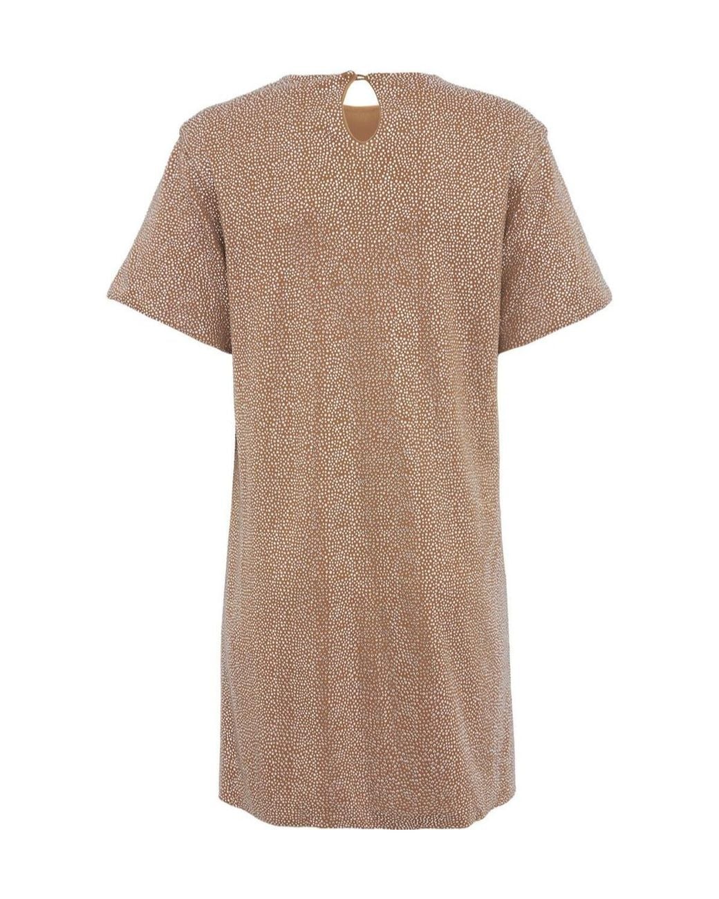 GIUSEPPE DI MORABITO Multicolor Short-Sleeved Mini Dress