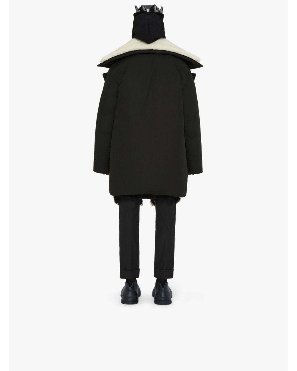 Givenchy Black Oversized Puffer Jacket for men