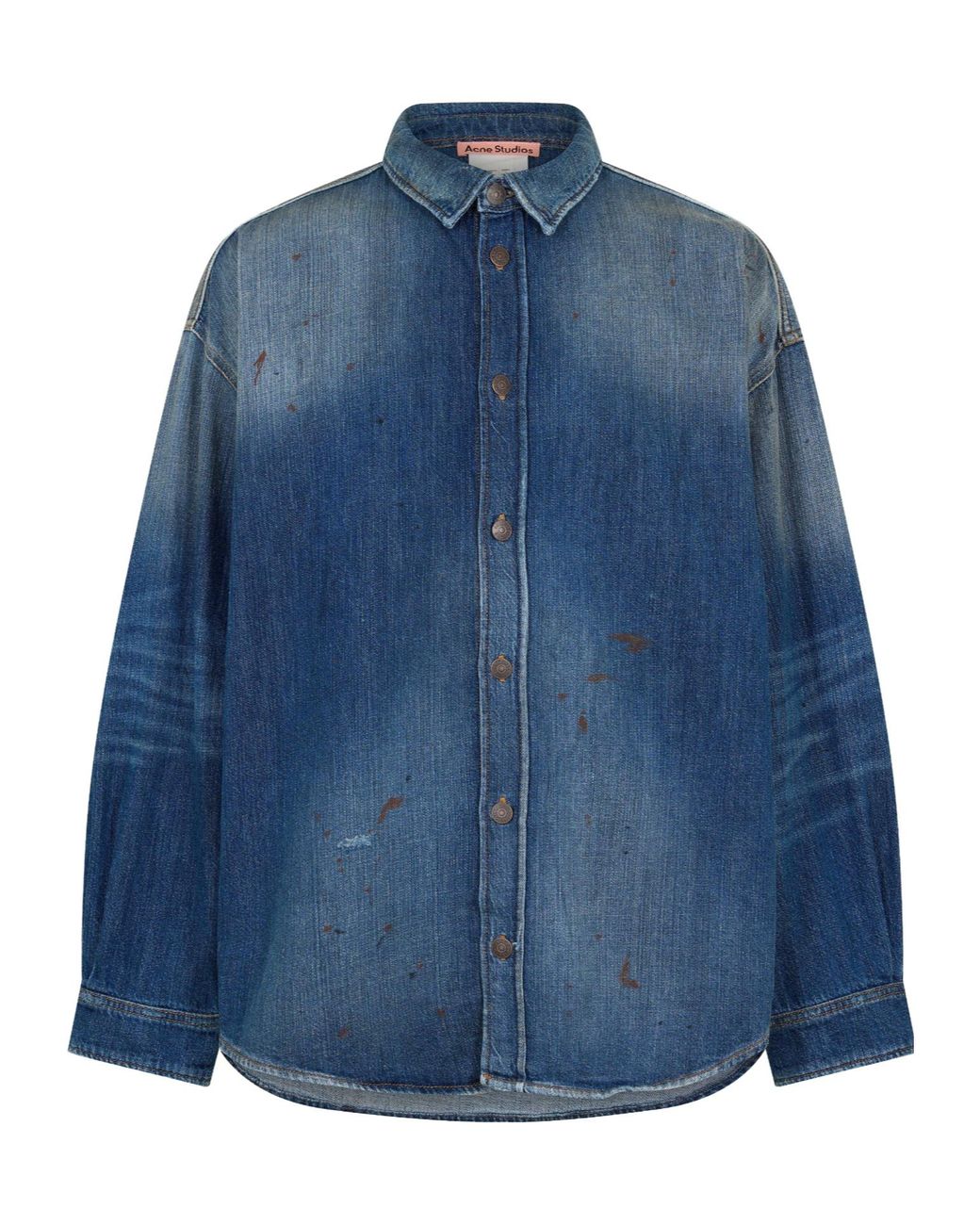 Acne Blue Oversized Denim Jacket for men