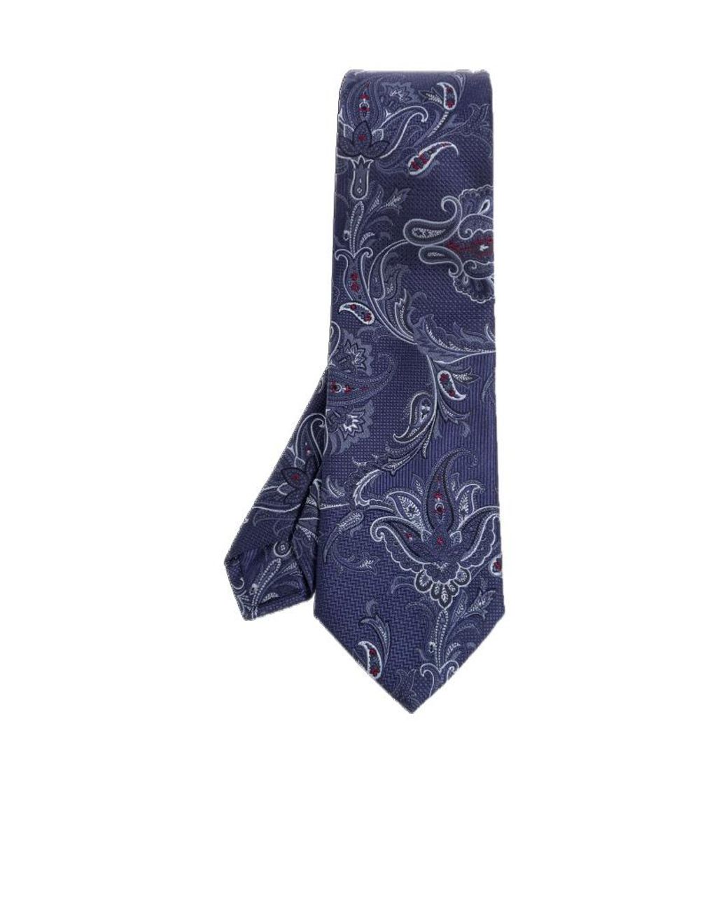 Etro Blue Paisley Tie for men