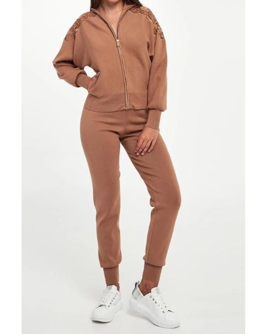 Twinset Multicolor Drawstring-Cuffed Trousers