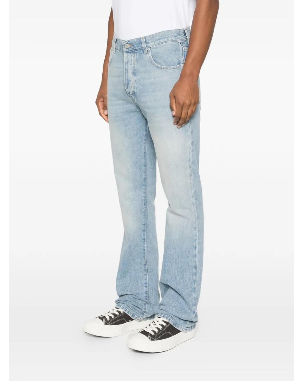 Haikure Blue Logo Jeans for men