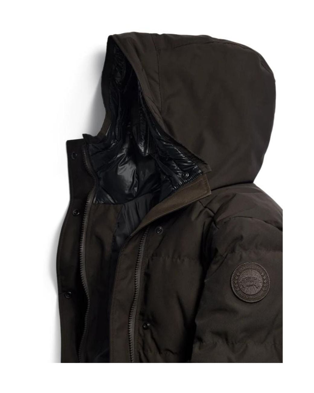 Canada Goose Black Louise Parka Tonal Disc