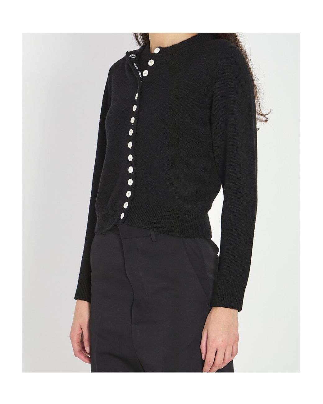 Céline Black Twinset Cardigan