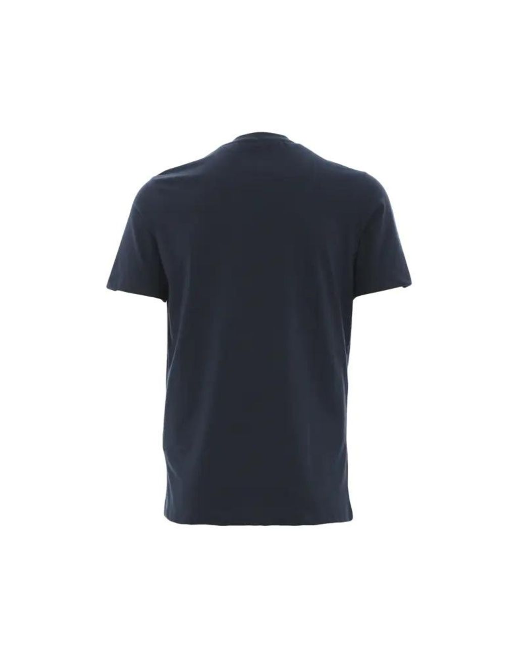 Paul & Shark Blue Logo Details T-Shirt for men
