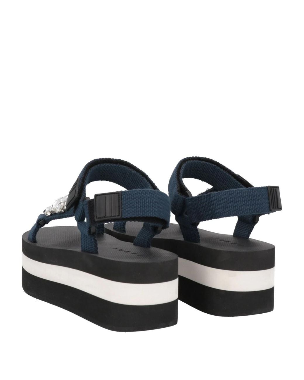 Marni Black Technical Sandals