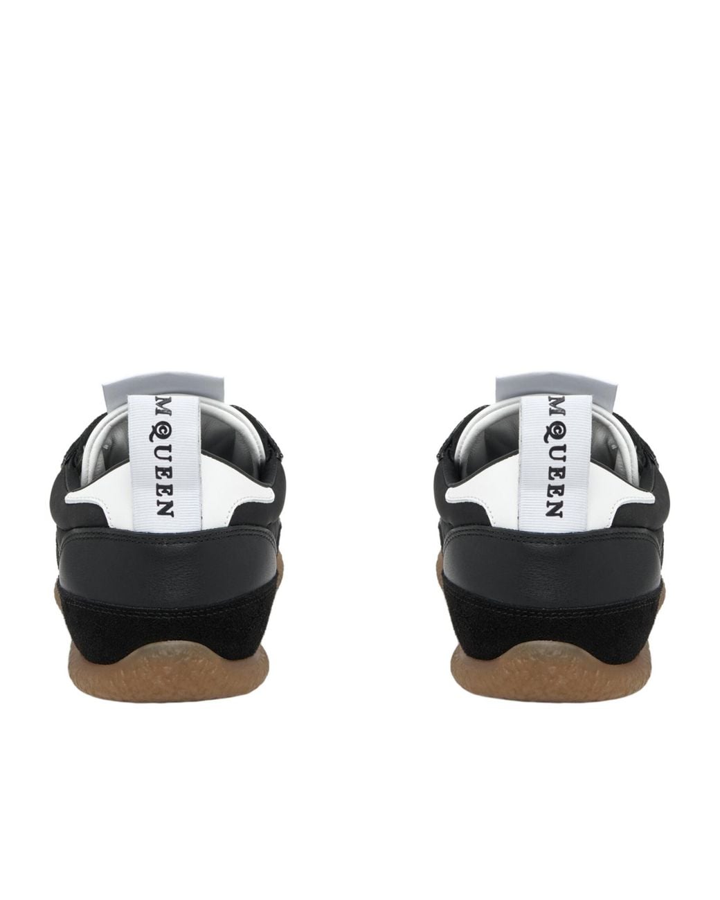 McQueen Black Ec1 Lace-Up Sneakers
