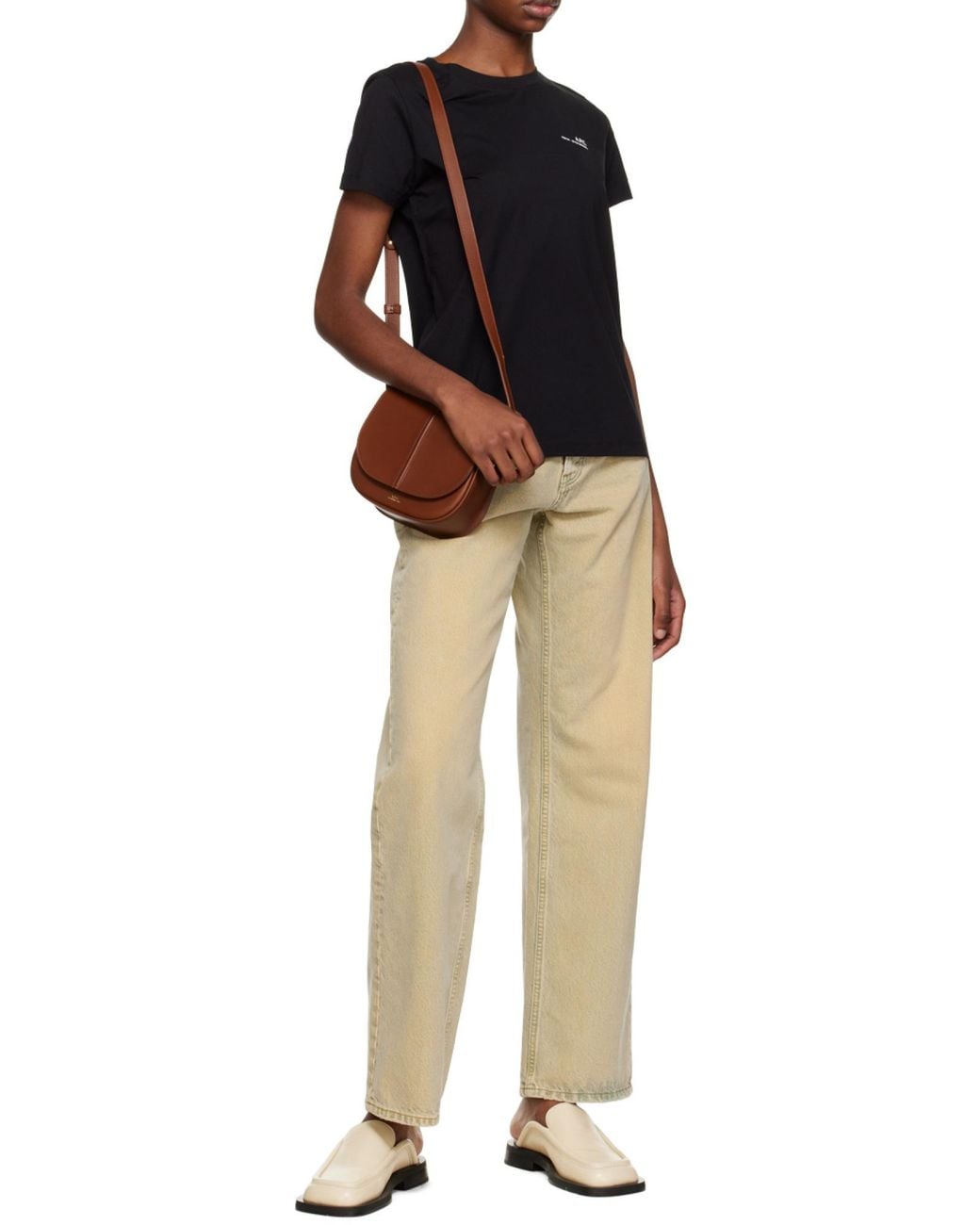 A.P.C. Brown Betty Crossbody Bag