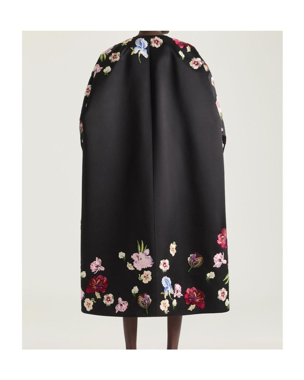 Givenchy Black Cocoon Coat