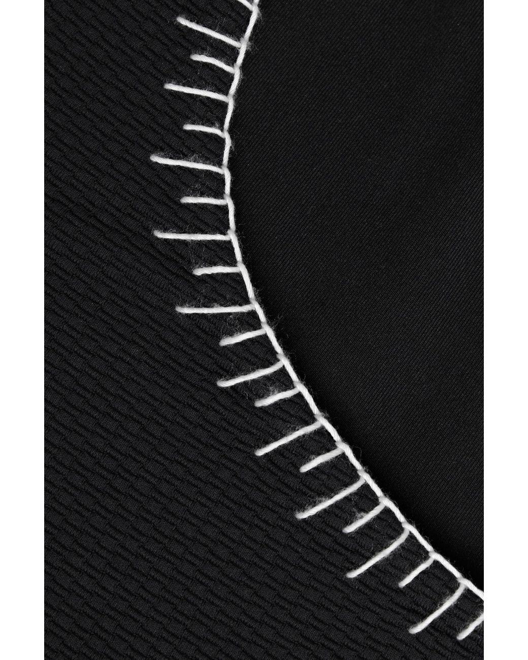 Marysia Swim Black Minimalist One-Piece Swimsuit