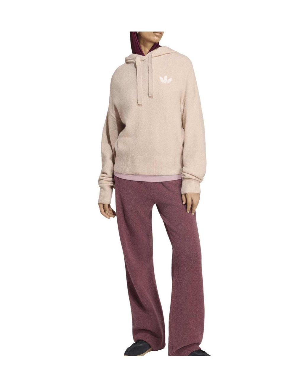 Adidas Originals Natural Simple And Casual Hoodie
