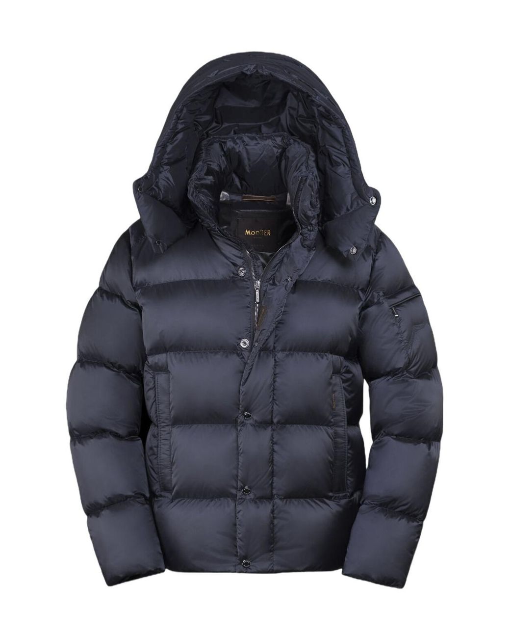 Moorer Blue Nadir-Sh Bomber Jacket for men