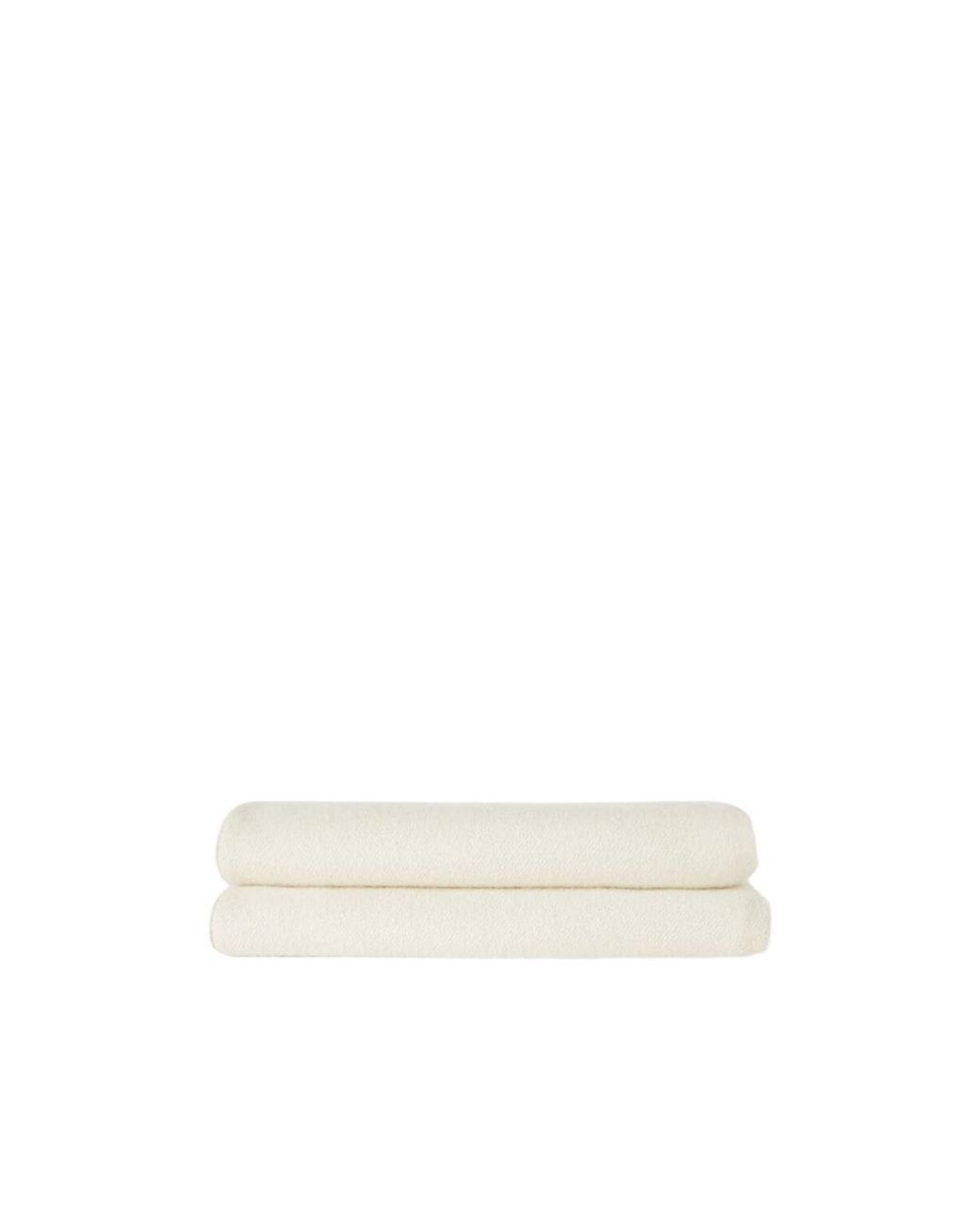 Loro Piana White Fringed Blanket