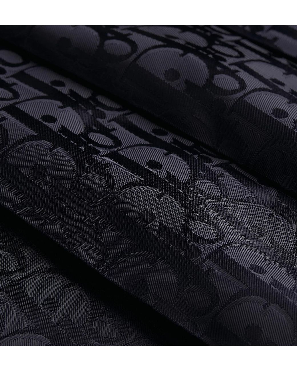 Dior Black Pleated Miniskirt