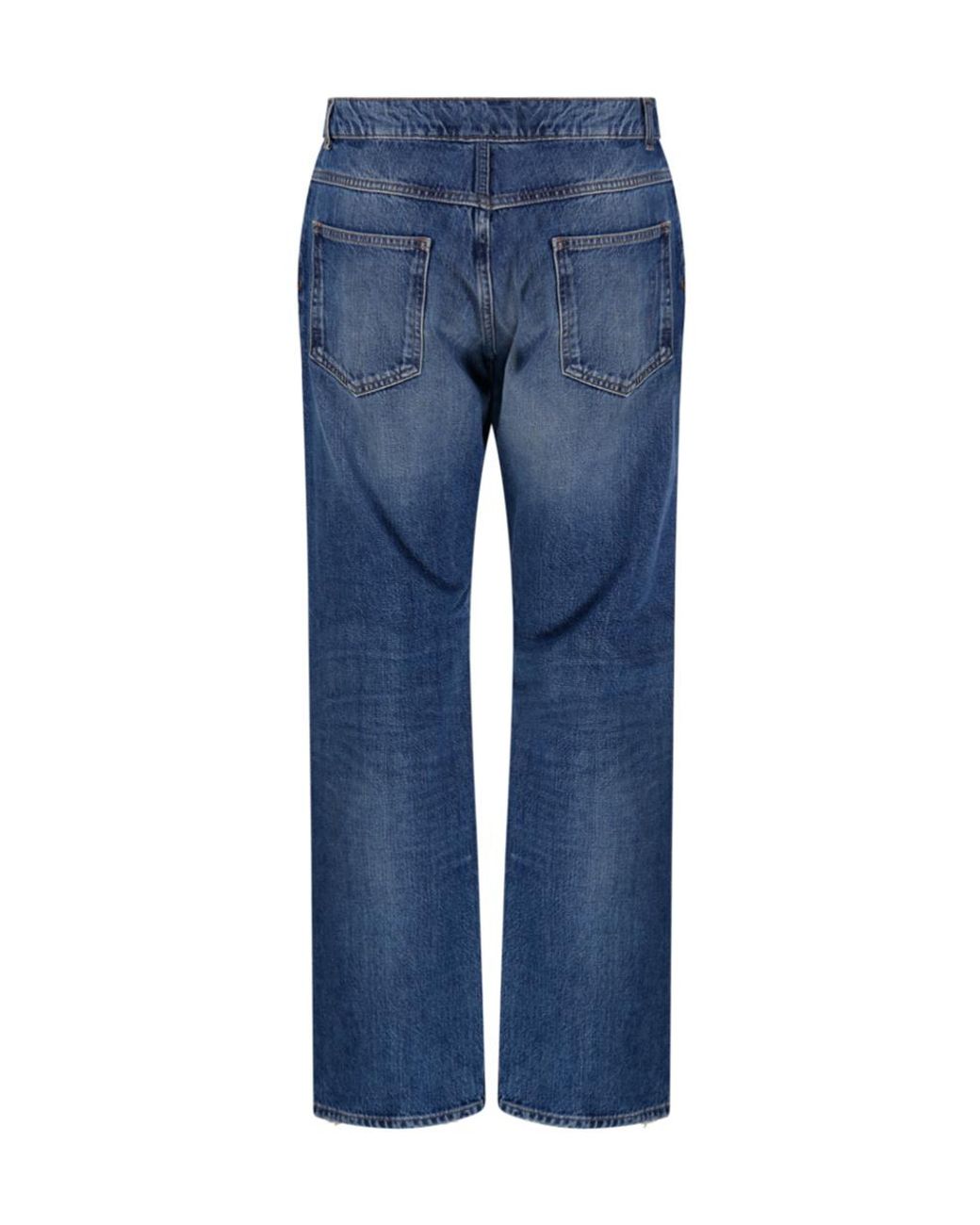 AMISH Blue Straight-Leg Jeans for men