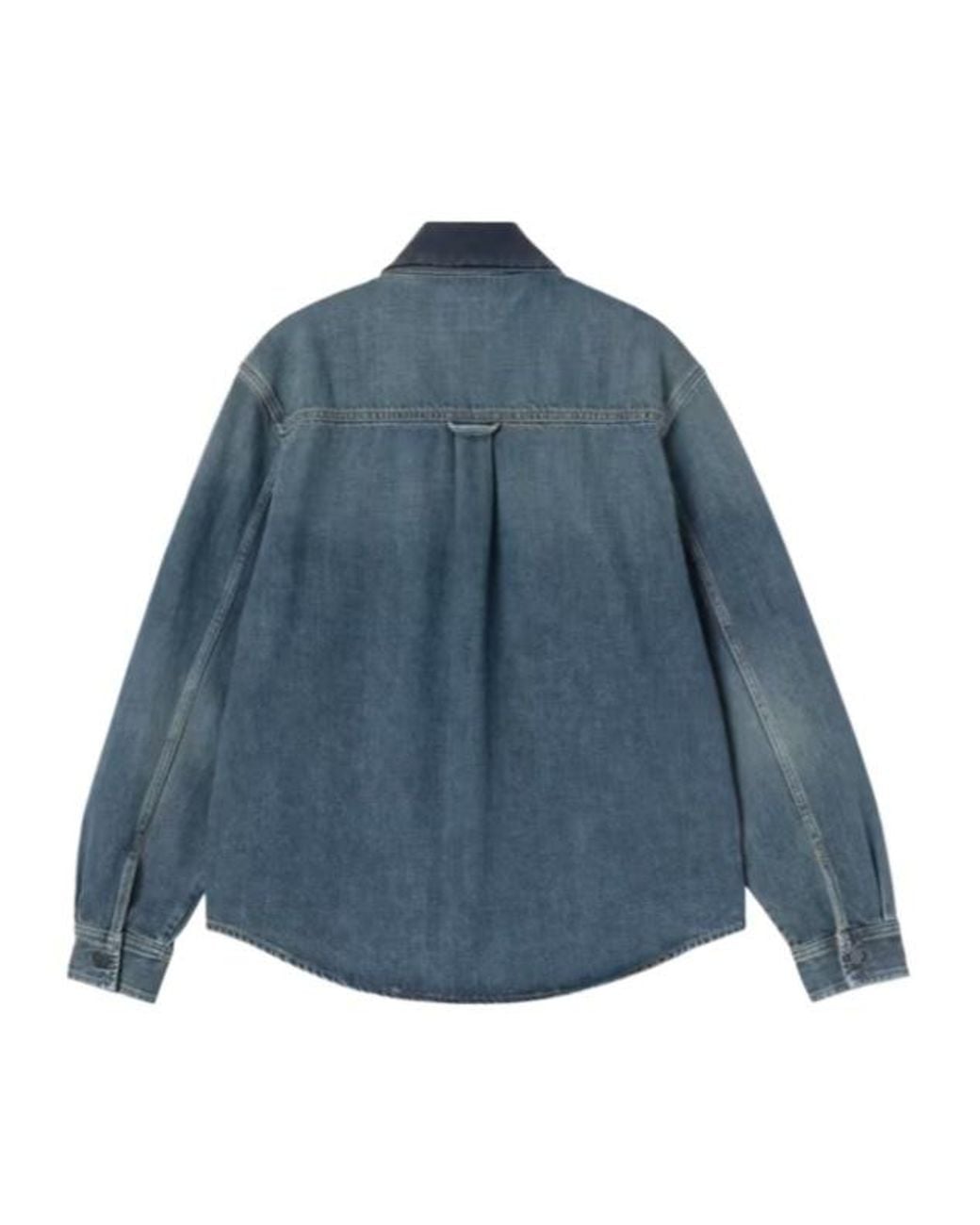 Carhartt Blue Wip Logo Patch Denim Jacket for men