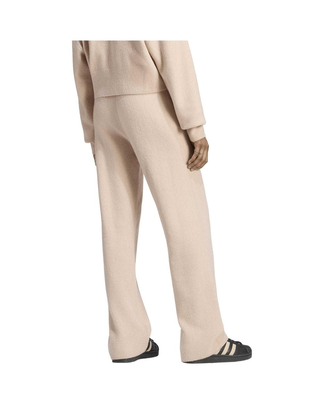 Adidas Originals Natural Knit Wide-Leg Trousers