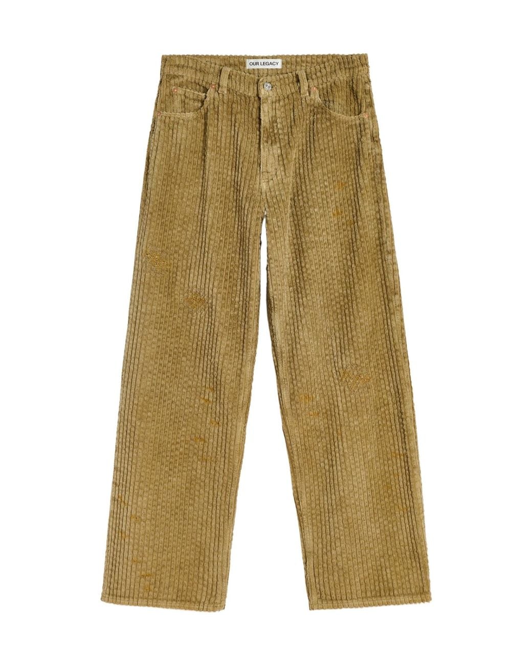 Our Legacy Green Vast Cut Pants for men